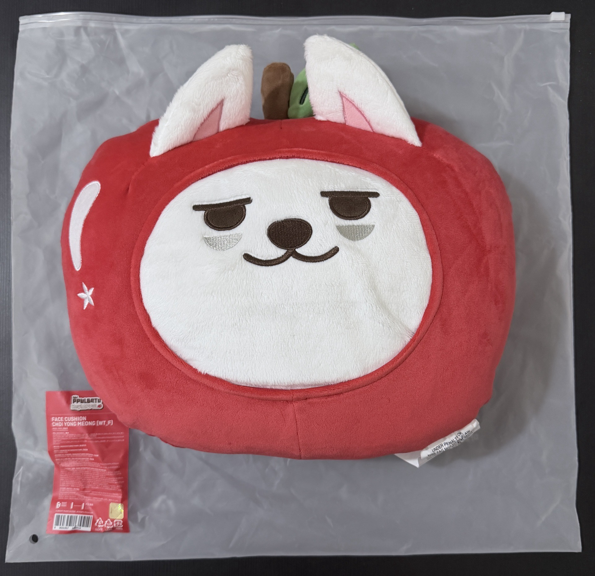 蘋果勇猛抱枕+蘋果黃春🦊🐰