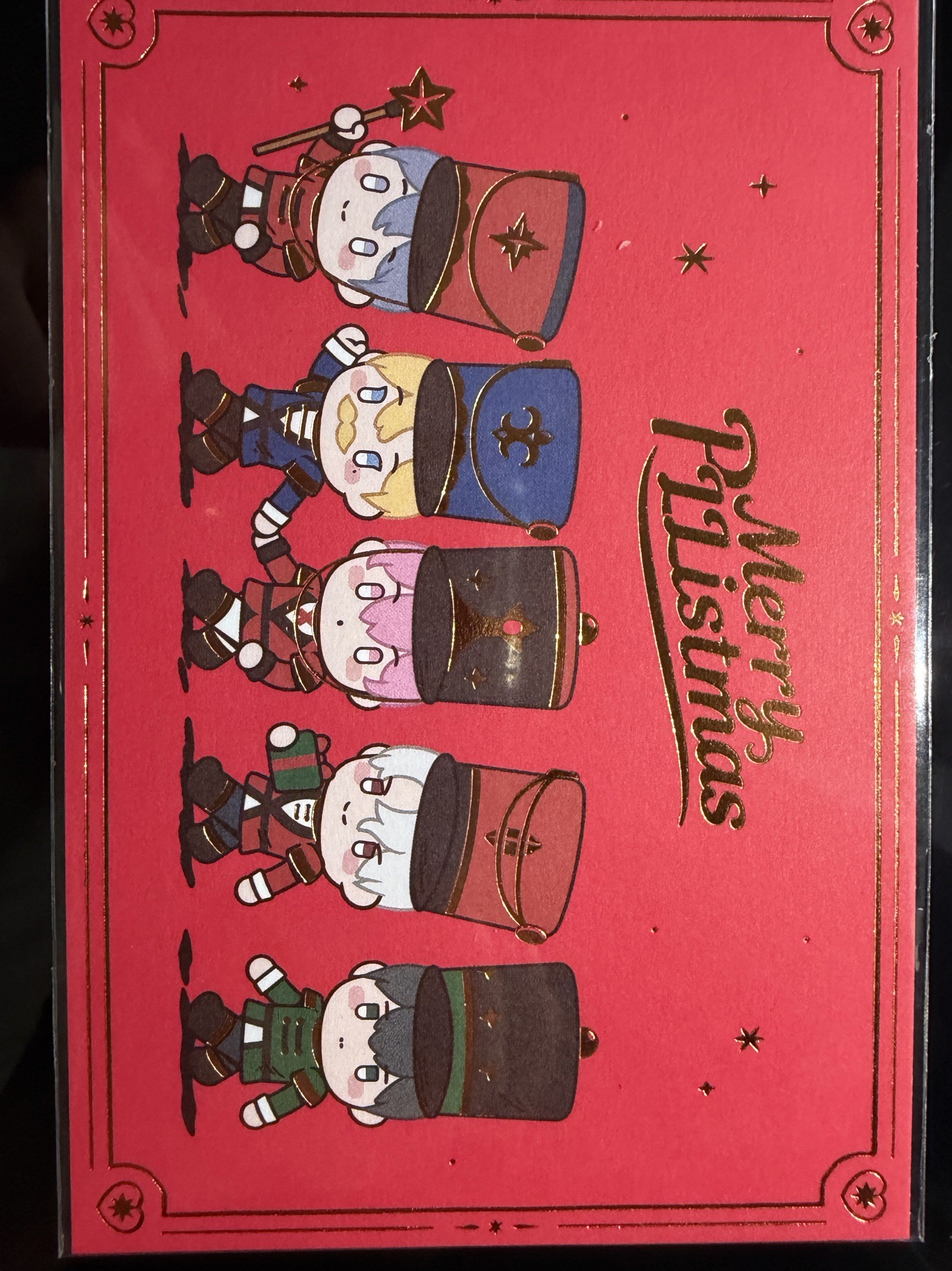 Merry PLLIstmas明信片