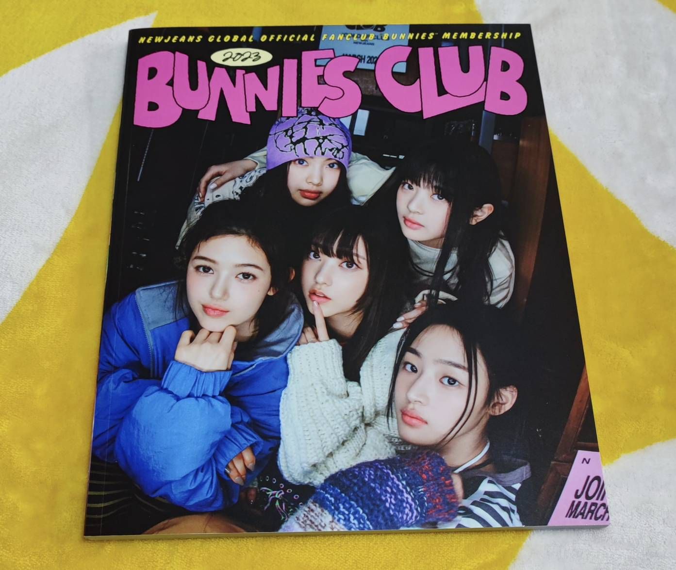 【有含小卡】NewJeans 會員禮 一期 兔頭豪華版 BUNNIES CLUB 2023 (內容物完整無缺件)