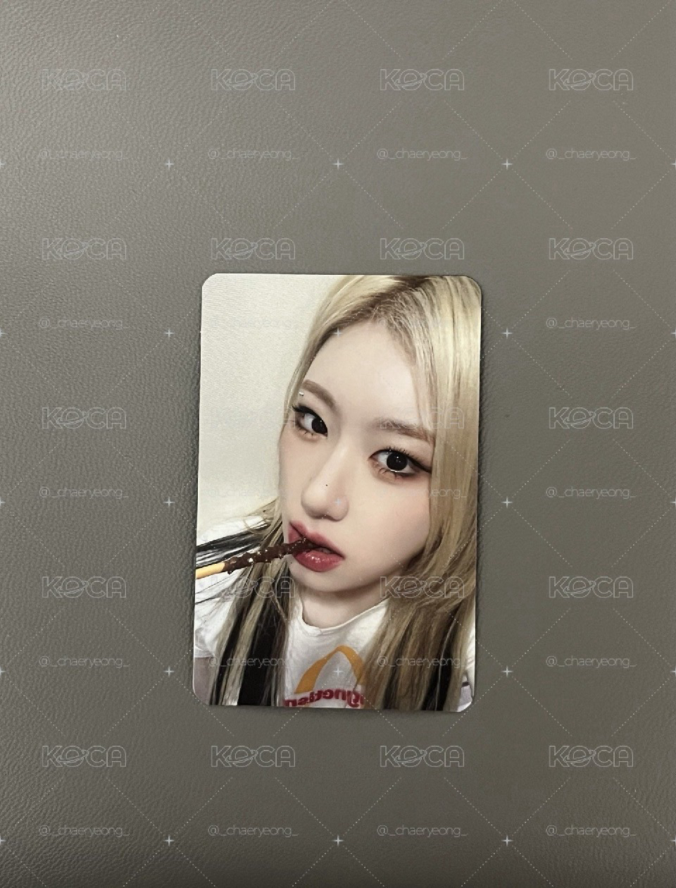 ITZY 麥當勞領