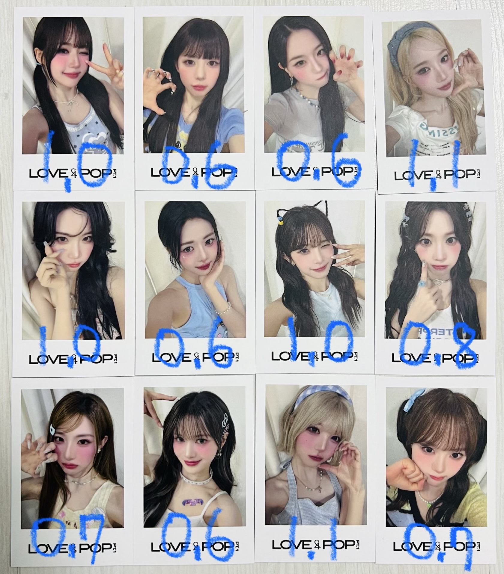 tripleS LOVE&POP pt.1 HL260612 線上簽售特典 當日服裝ver