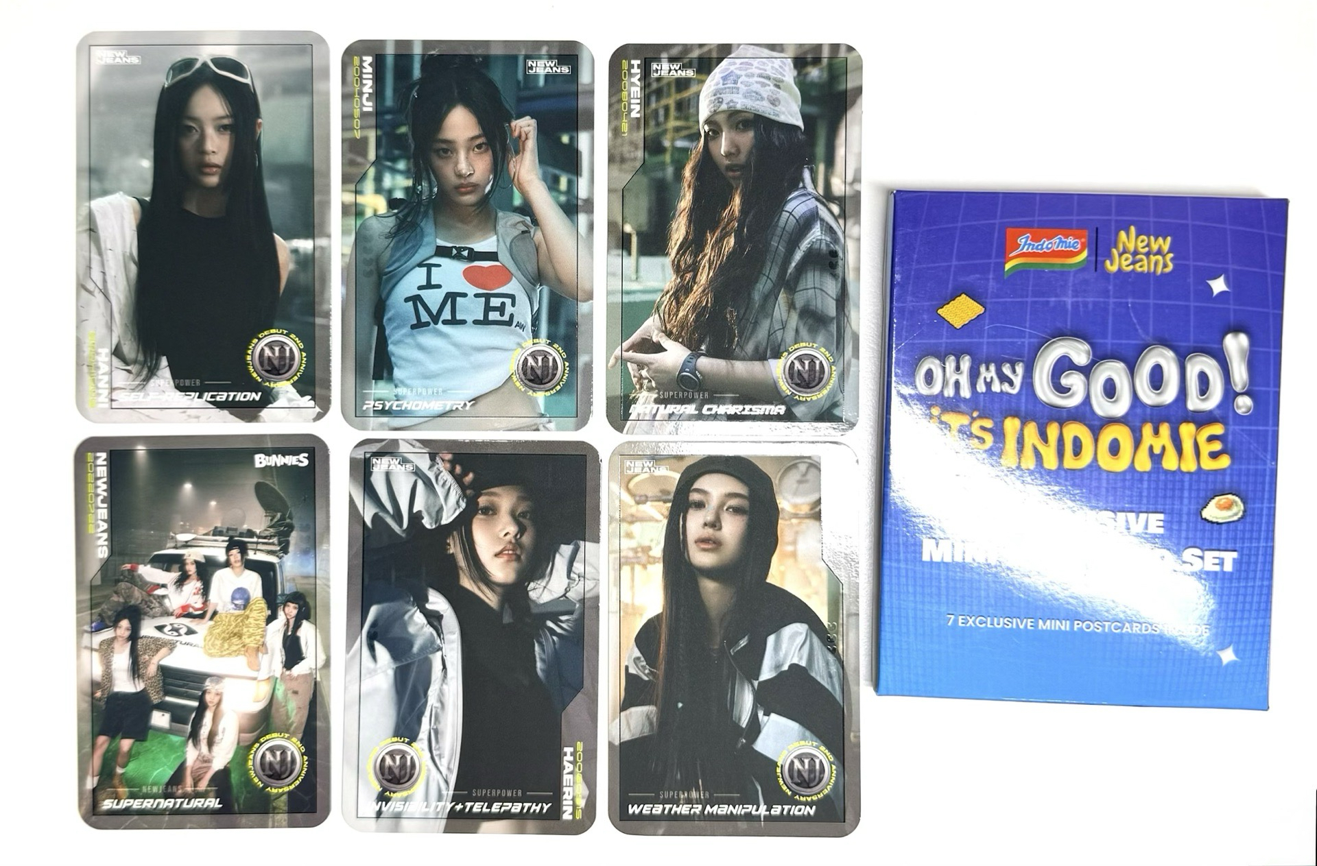 營多拉麵明信片組 贈小卡組