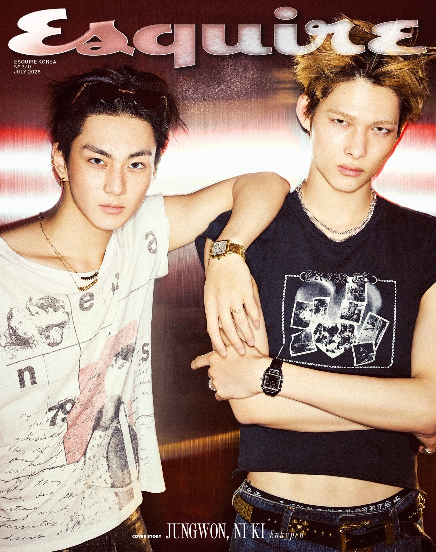 Esquire Korea x 禎元&NI-KI(2026.07)