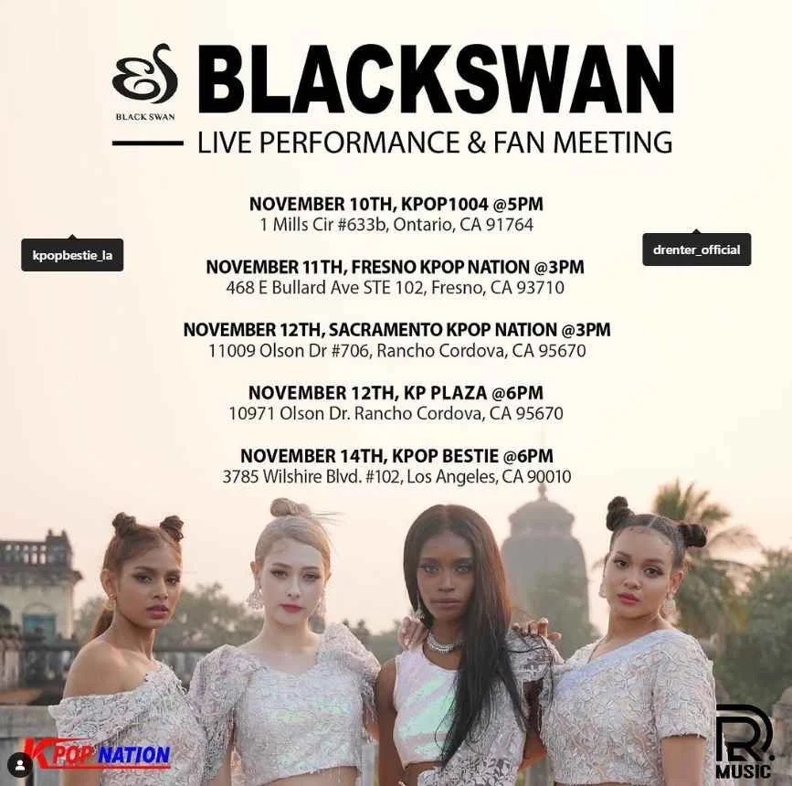 Blackswan's 1st U.S. Tour Showcase Hello LUMINA