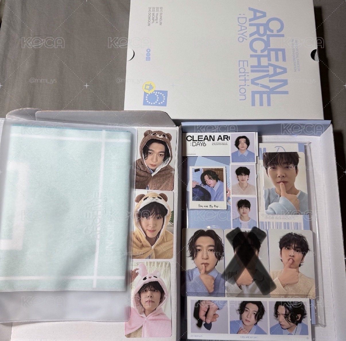 DAY6六期會員禮（缺🦊）