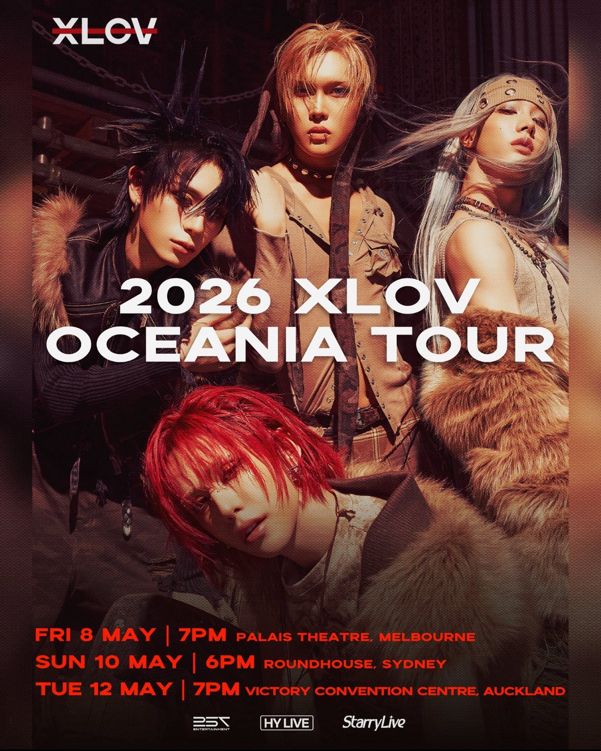 OCEANIA TOUR 雪梨場| XLOV - OCEANIA TOUR