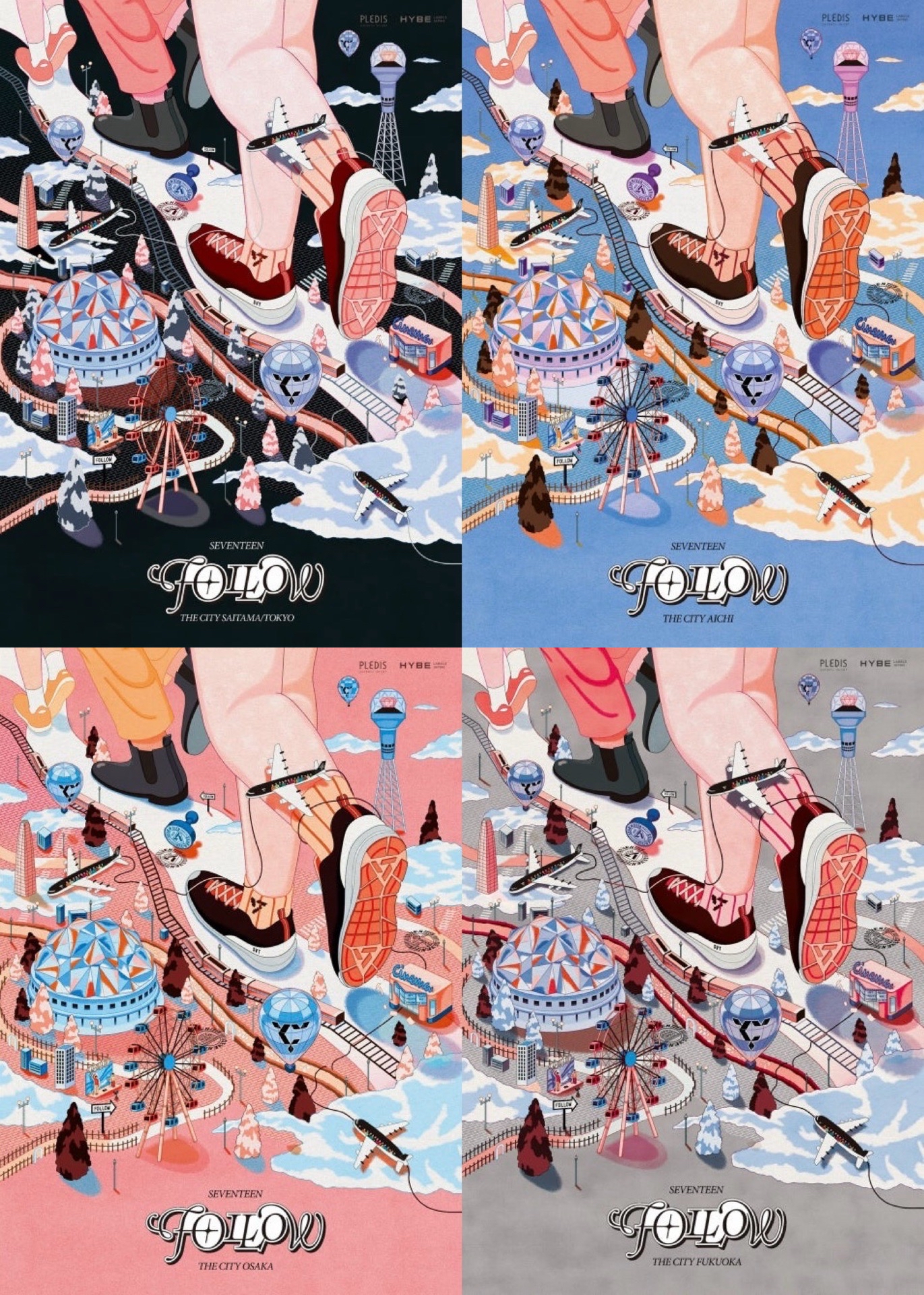 SEVENTEEN 'FOLLOW' THE CITY