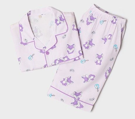 現貨 MINITEEN x SPAO 睡衣 FOXDUNGEE