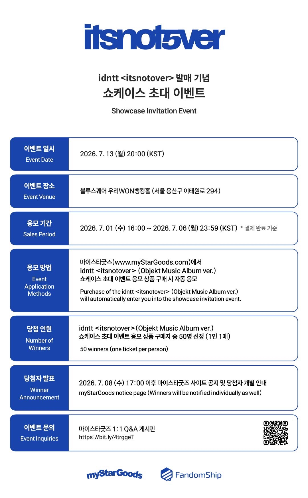 Mystargoods Showcase