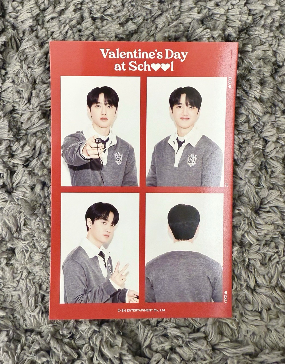 🐧都敬秀✨2024年曆 明信片💌Valebtain’s Day at Sch🤍🤍l✨