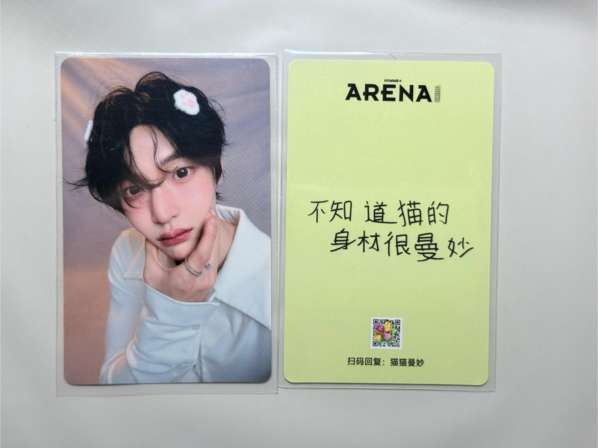 不知道 貓的身材很曼妙 語音卡一張