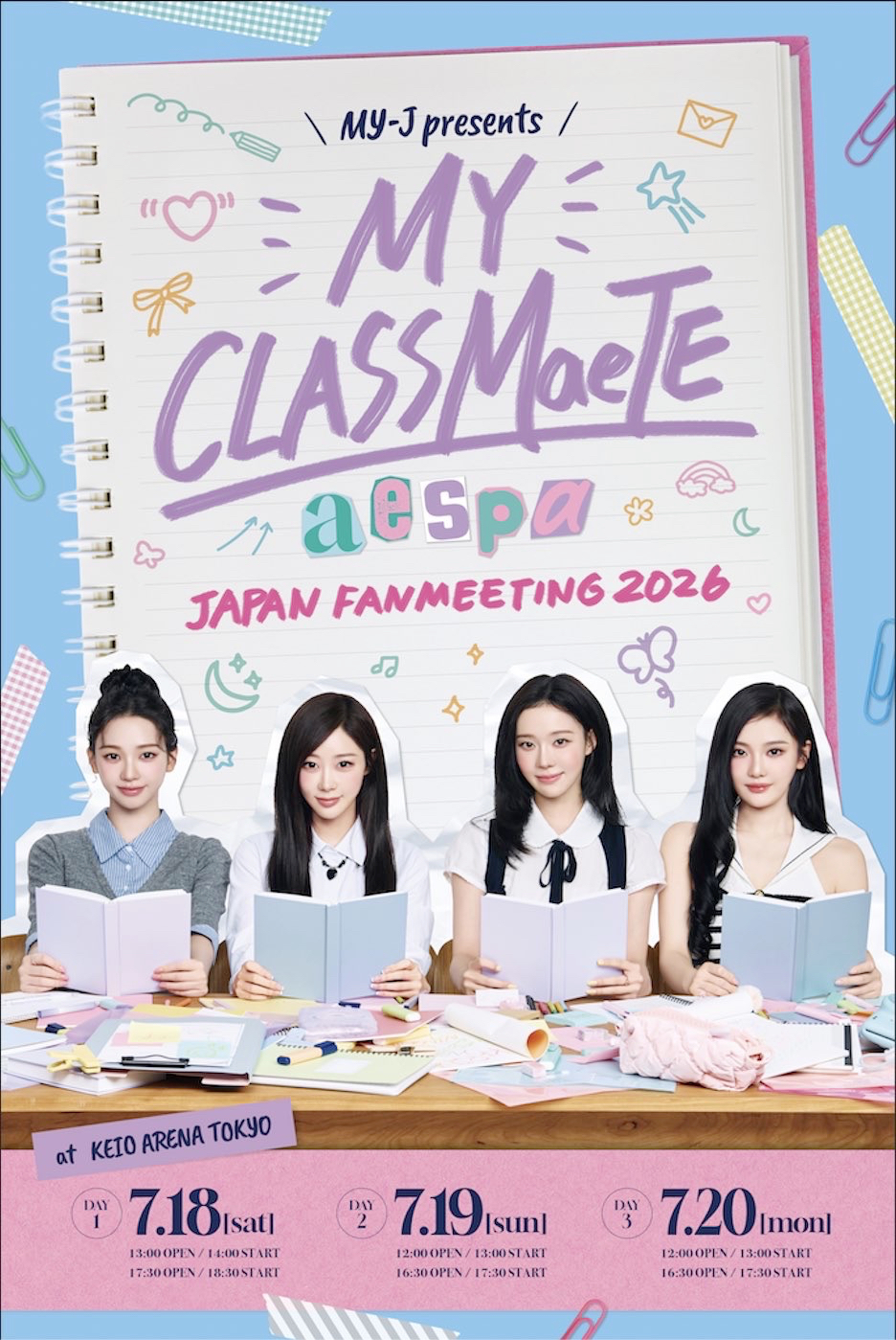 MY-J presents aespa JAPAN FANMEETING 2026 “MY CLASSMaeTE”