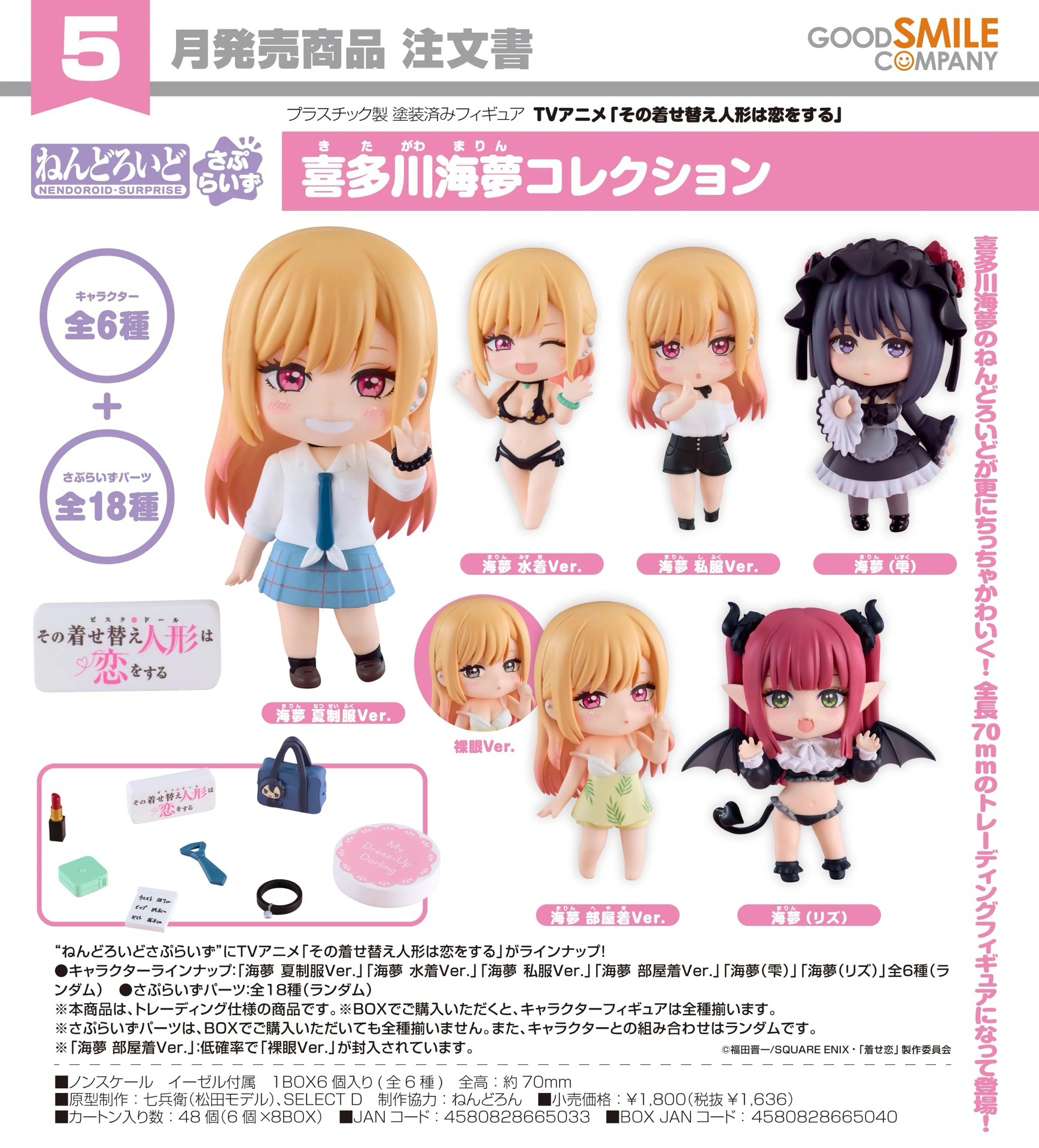 盲盒系列「驚喜黏土人」（ねんどろいどさぷらいず ）