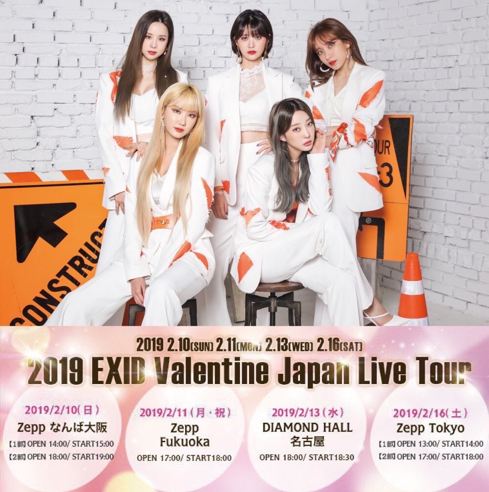 2019 EXID Valentine Japan Live Tour
