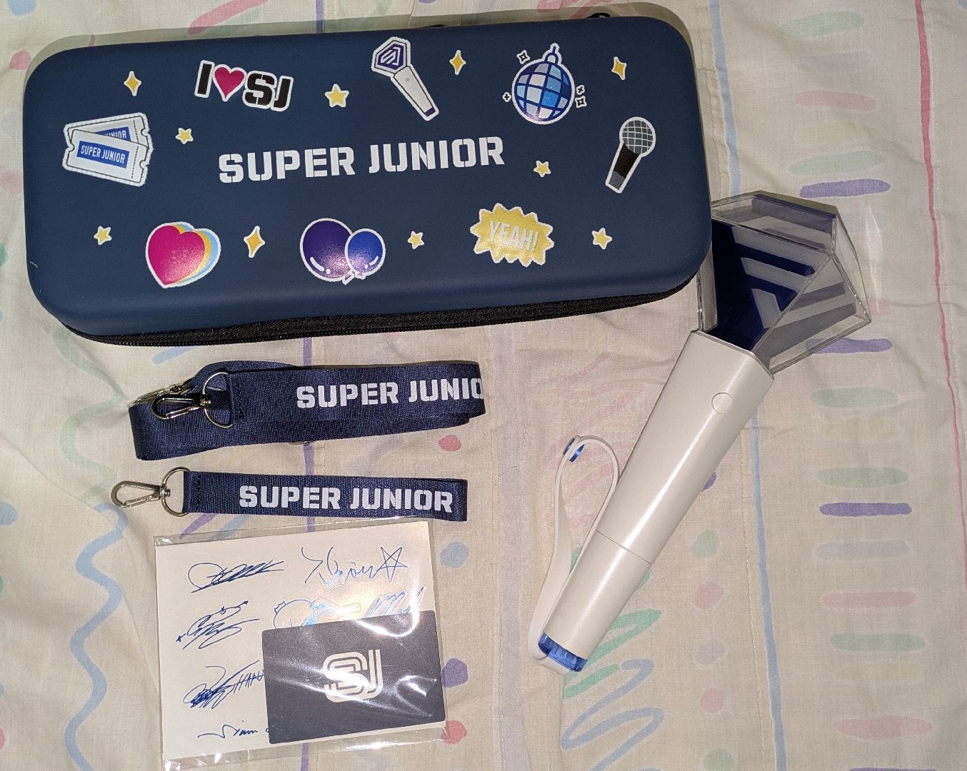 SUPER JUNIOR 手燈包+二代手燈無卡