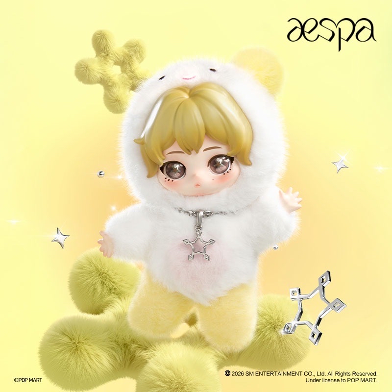 「預購」價格漂亮 popmart x aespa 毛絨掛件