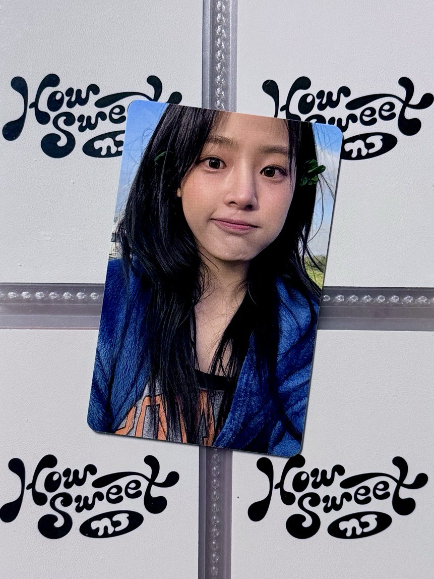 MINJI 幸運草卡包卡