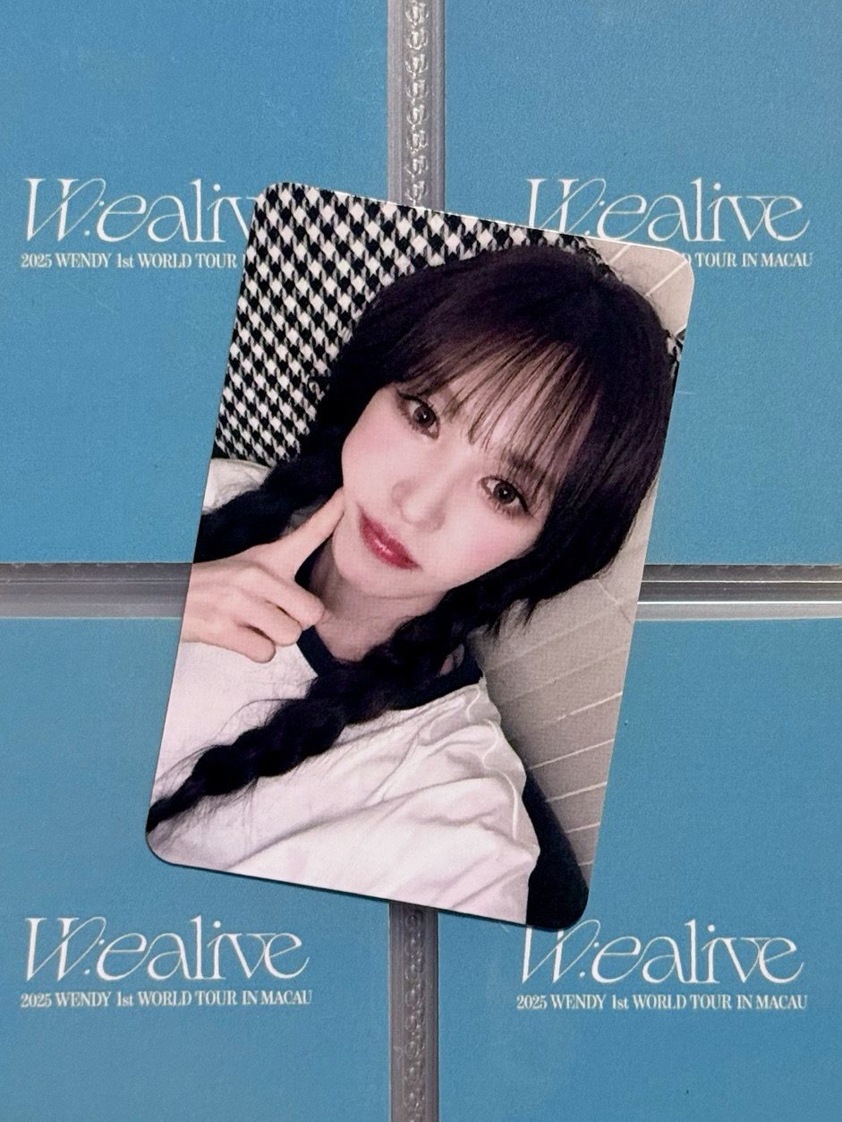 WENDY 澳門DAY1入場卡 