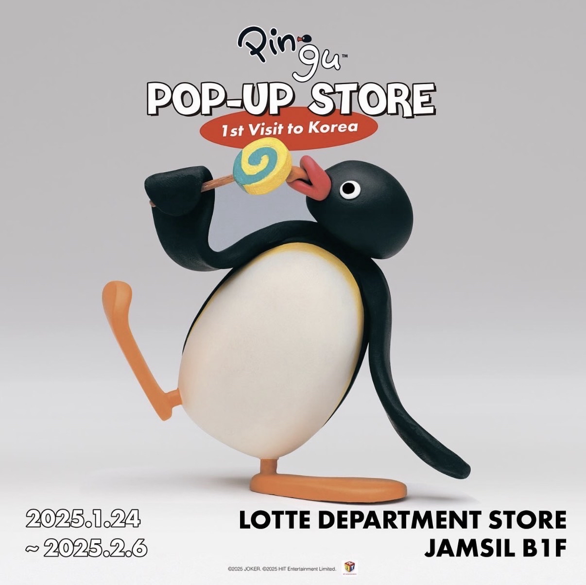 Pingu 1st Visit to Korea POP UP STORE