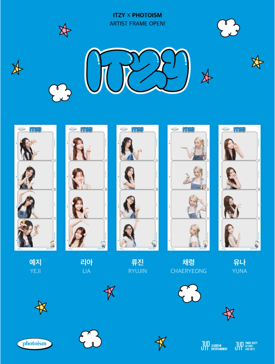 ITZY X PHOTOISM 拍貼