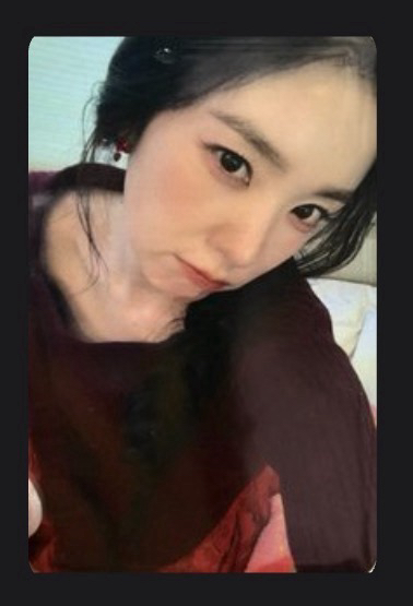 IRENE 小芒上海中簽卡 中文卡背