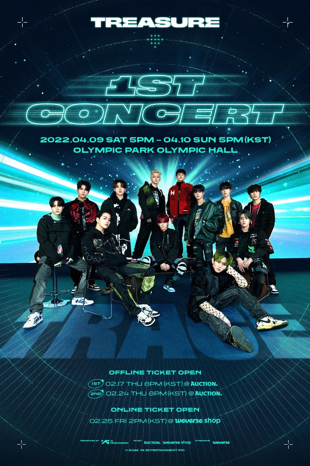 TREASURE 1ST CONCERT [TRACE]