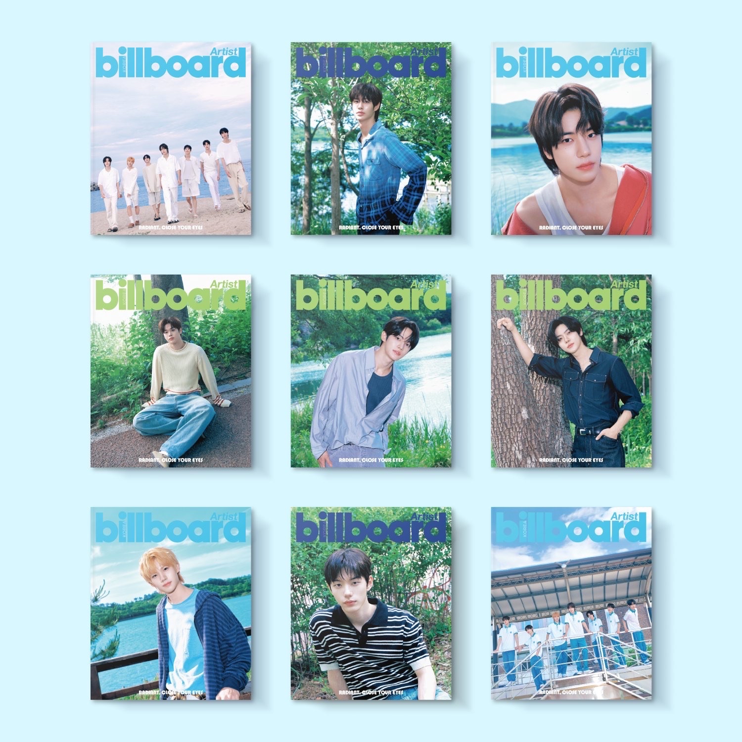 billboard x CLOSE YOUR EYES