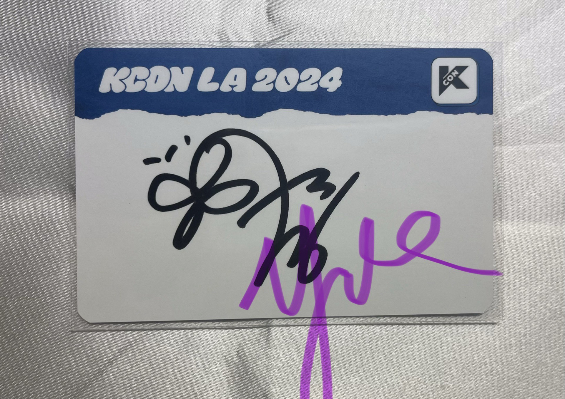 kcon la簽卡