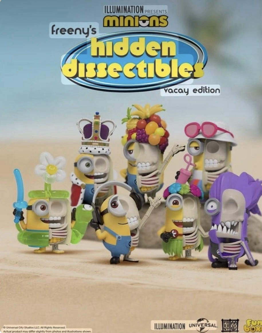Freeny's Hidden Dissectibles: Minions (Vacation Edition)