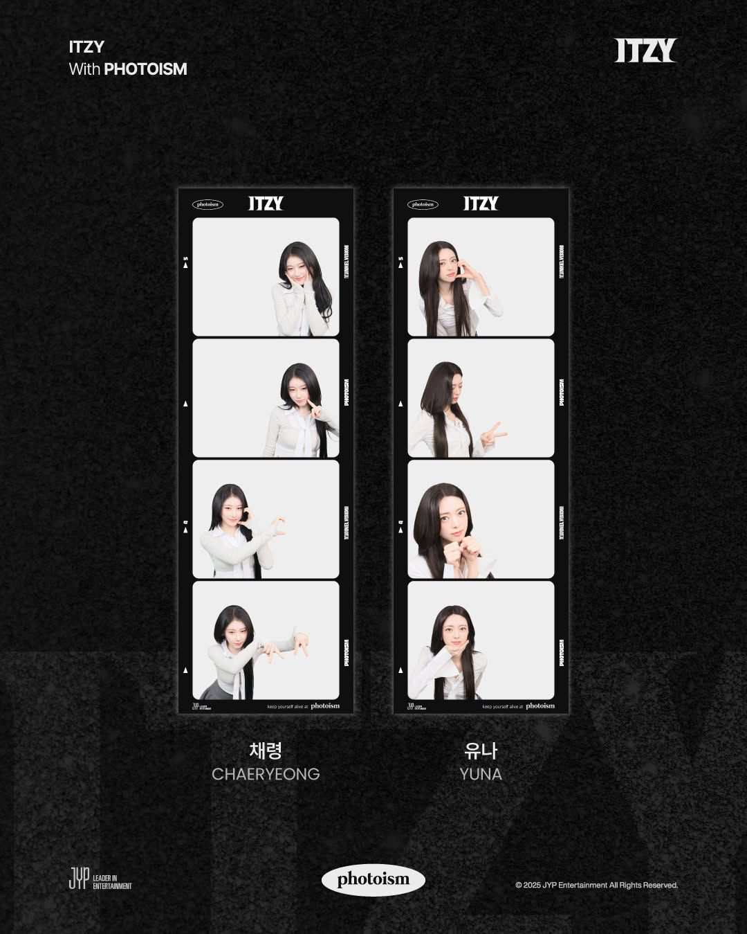 ITZY photoism x 人生四格拍貼