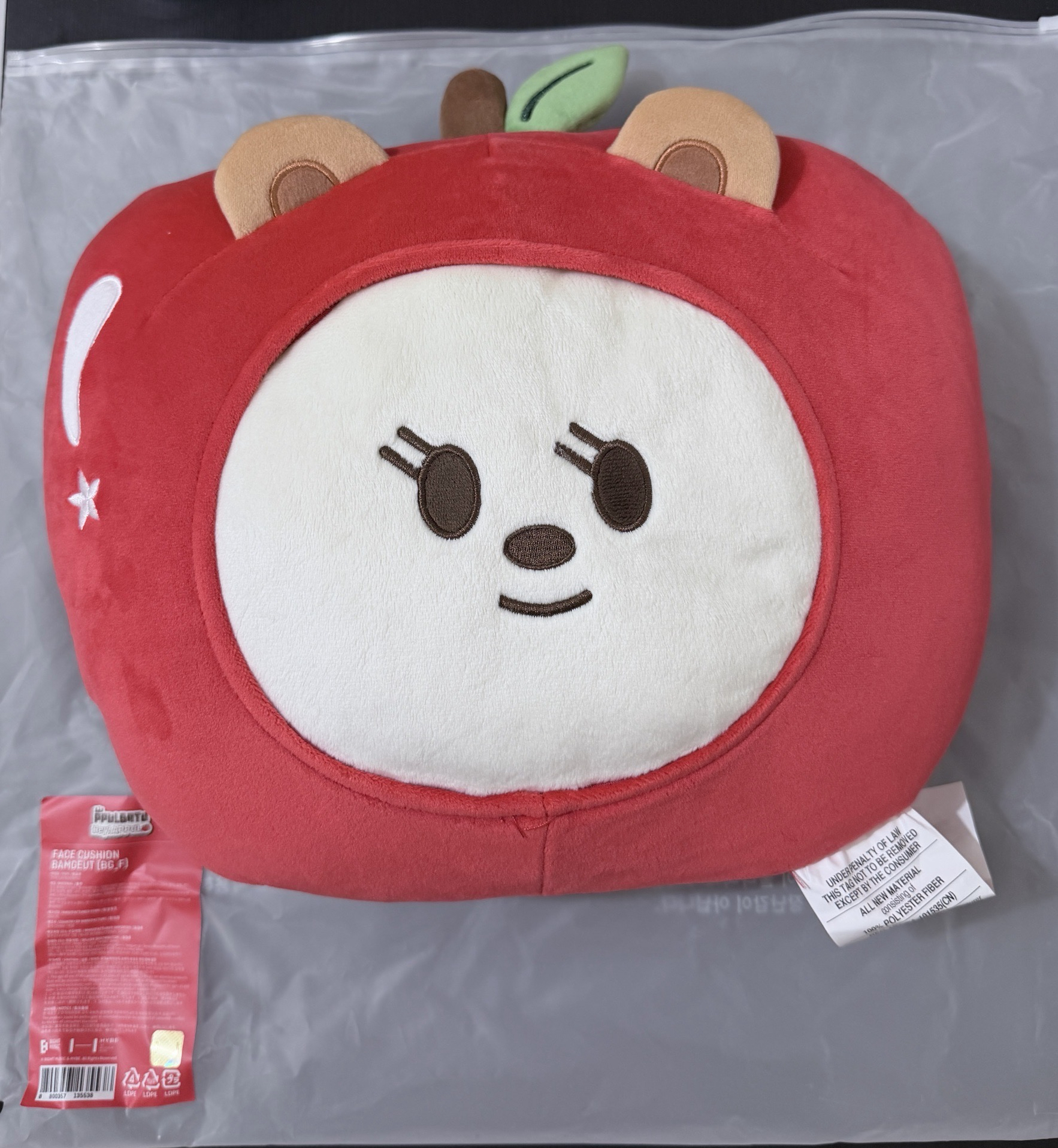 蘋果栗嘻抱枕🍎🐻