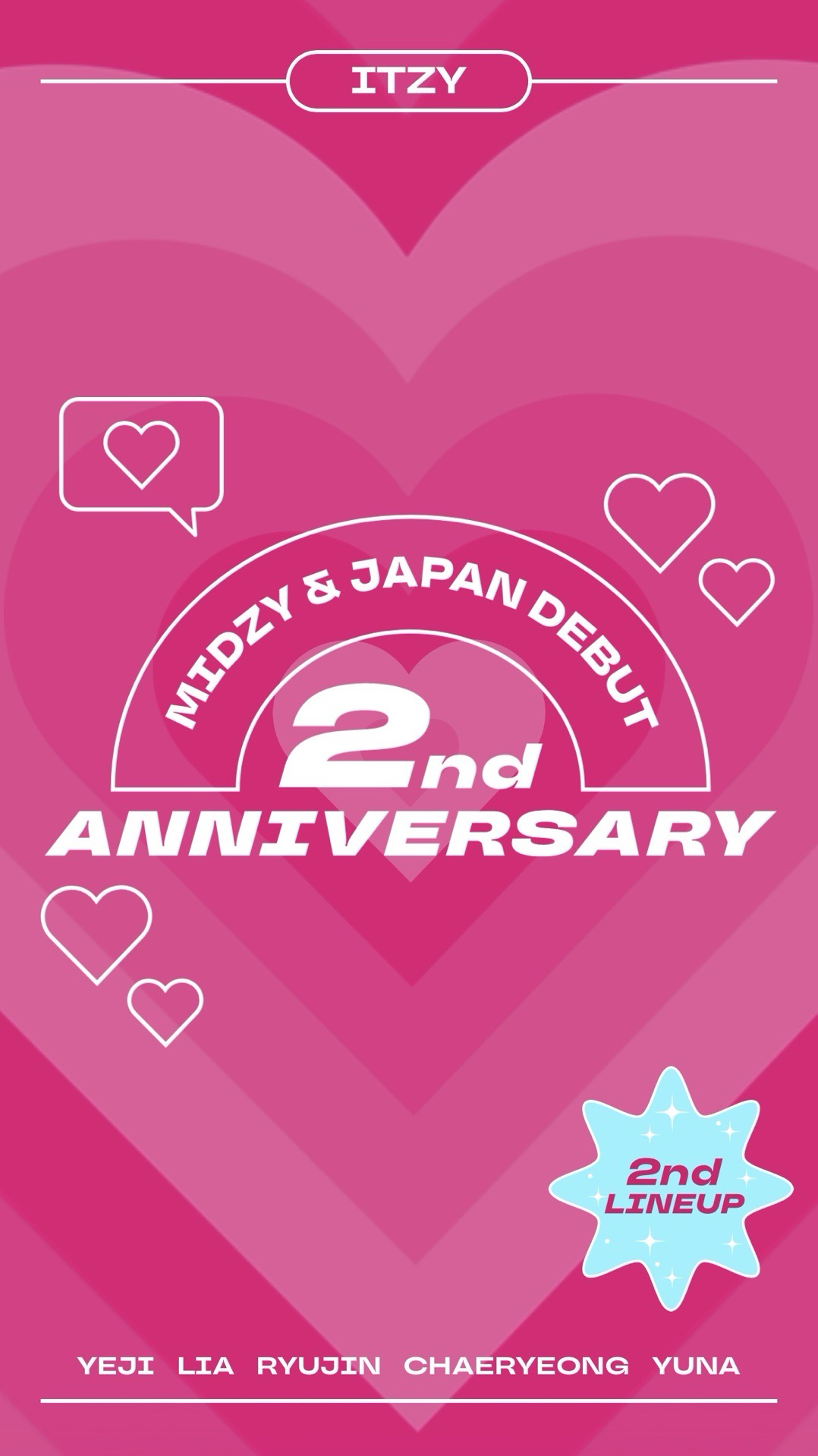 ITZY JAPAN DEBUT 2nd Anniversary