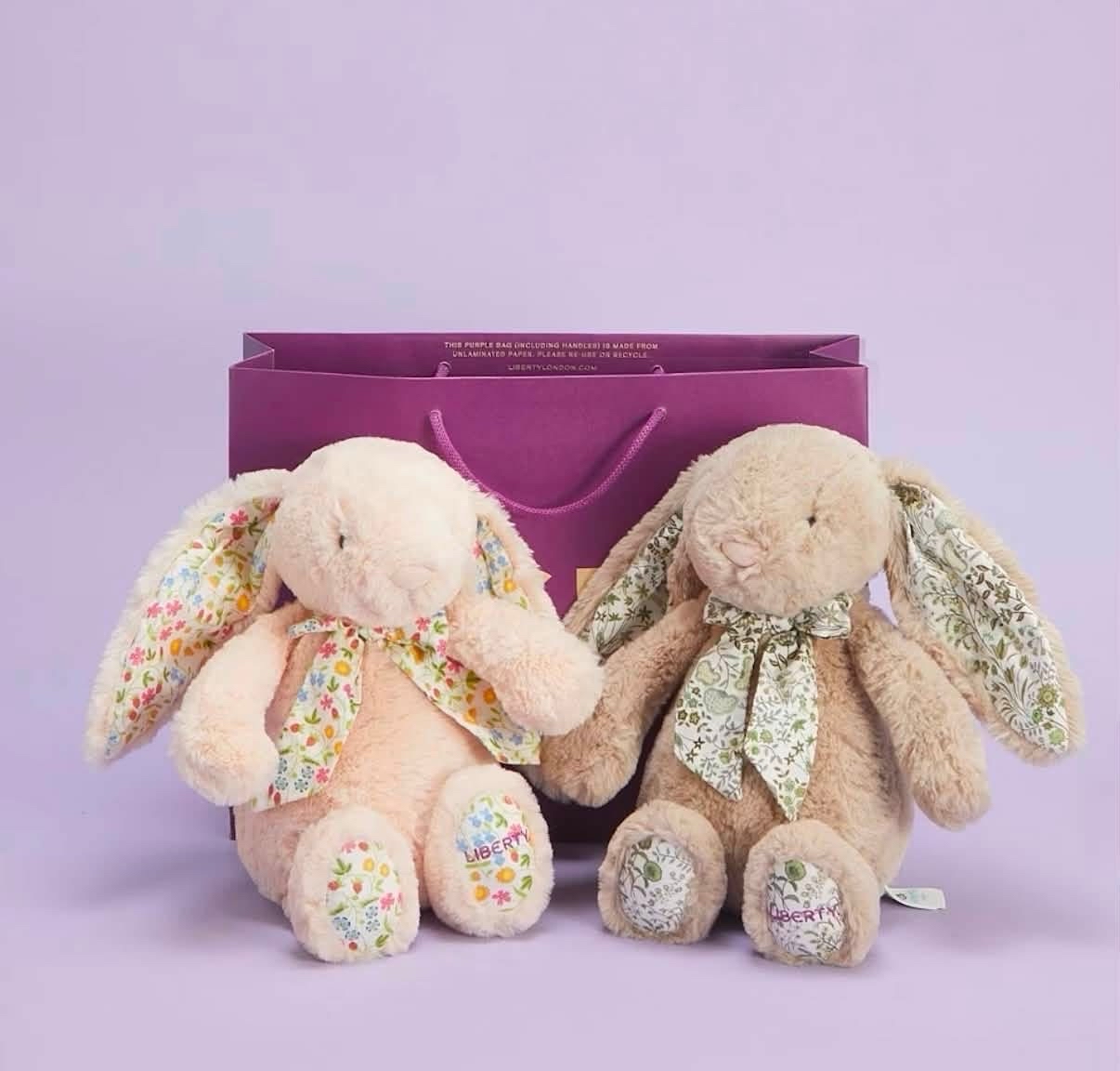 Liberty🇬🇧邦尼兔Two exclusive new Jellycat friends areabout to tiptoe into libertylondon on the 8th July