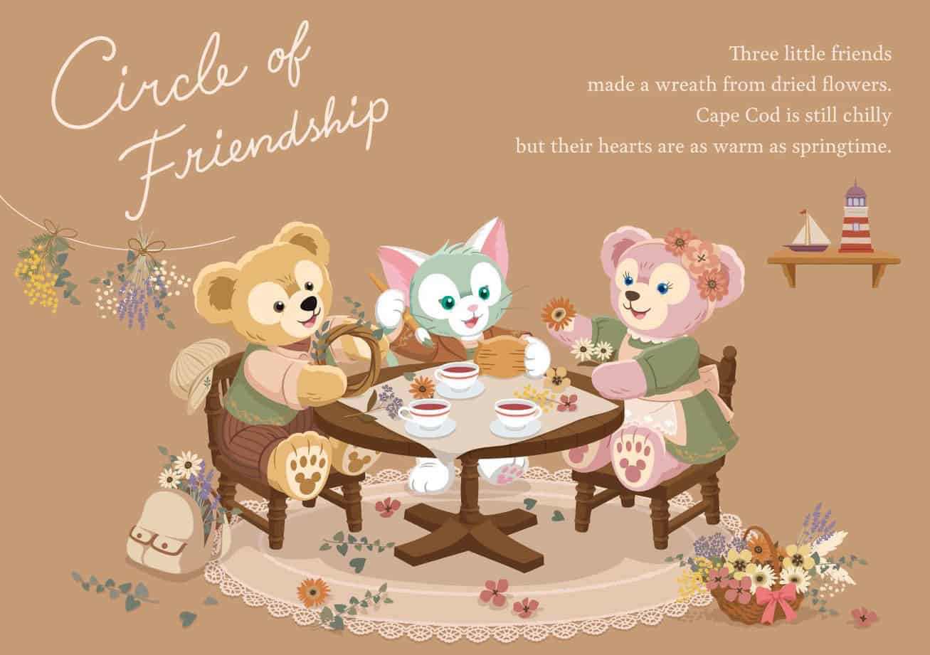 東京迪士尼2023達菲和朋友們「Circle of Friendship」