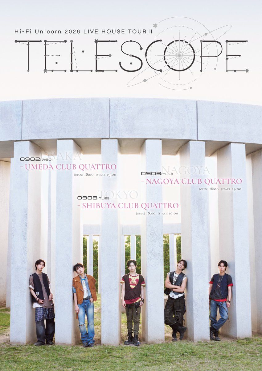 2026 LIVE HOUSE TOUR Ⅱ-TELESCOPE-