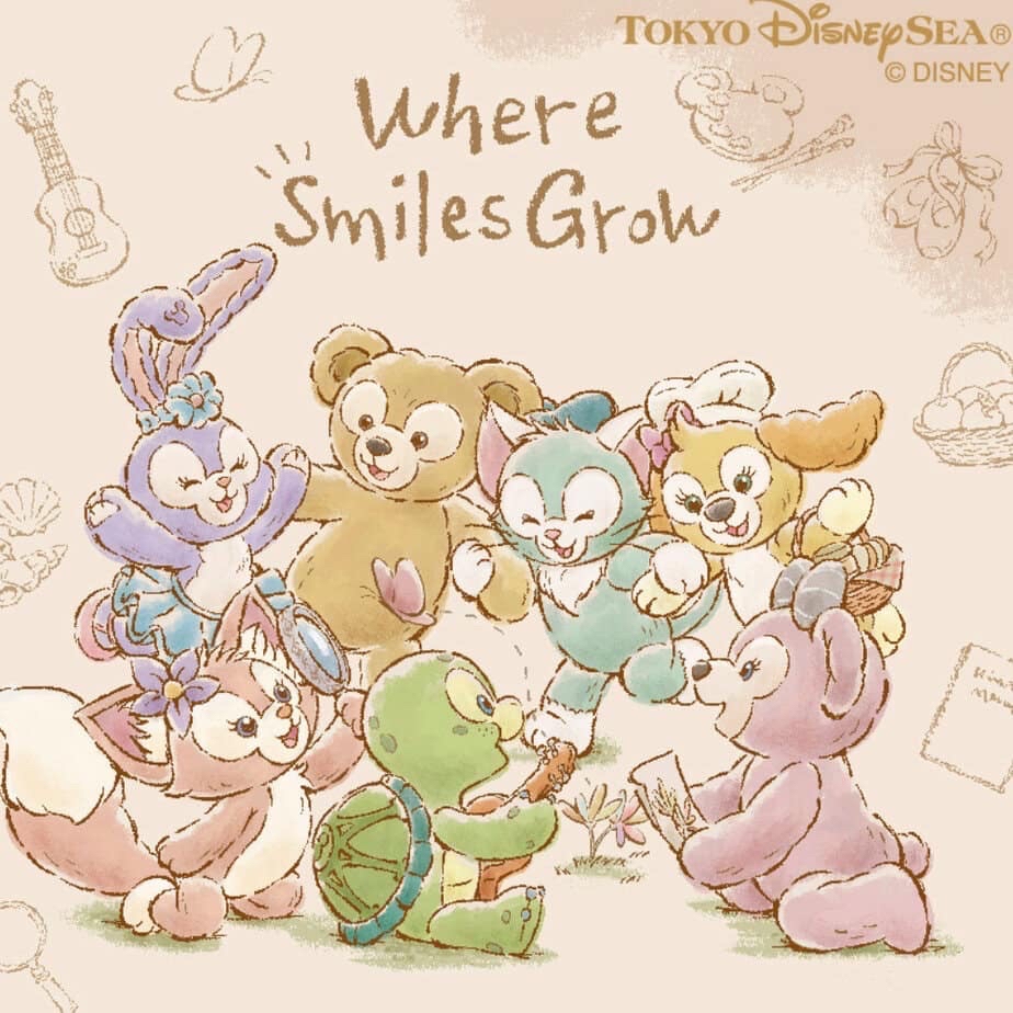 東京迪士尼2024達菲和朋友們「Where Smiles Grow」