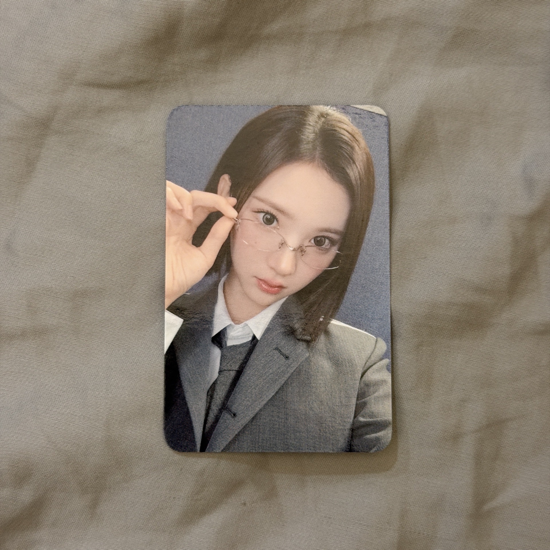 Hearts2hearts Jiwoo ny 1.0 簽售卡