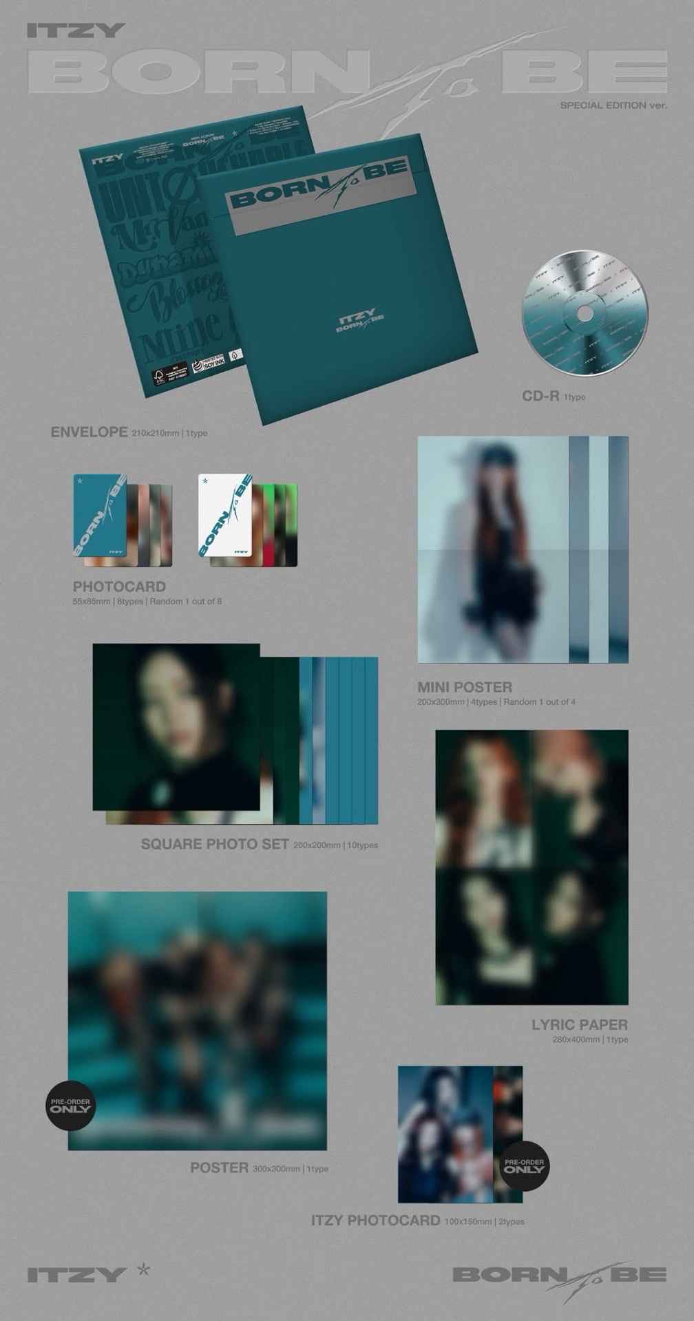 ITZY <BORN TO BE> SPECIAL EDITION