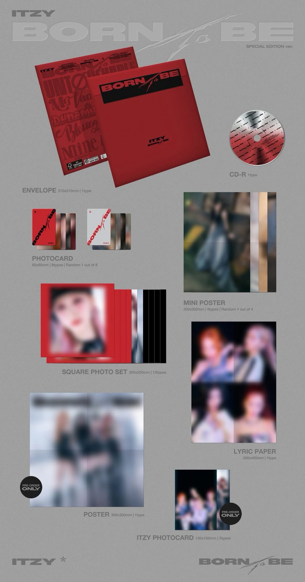 ITZY <BORN TO BE> SPECIAL EDITION