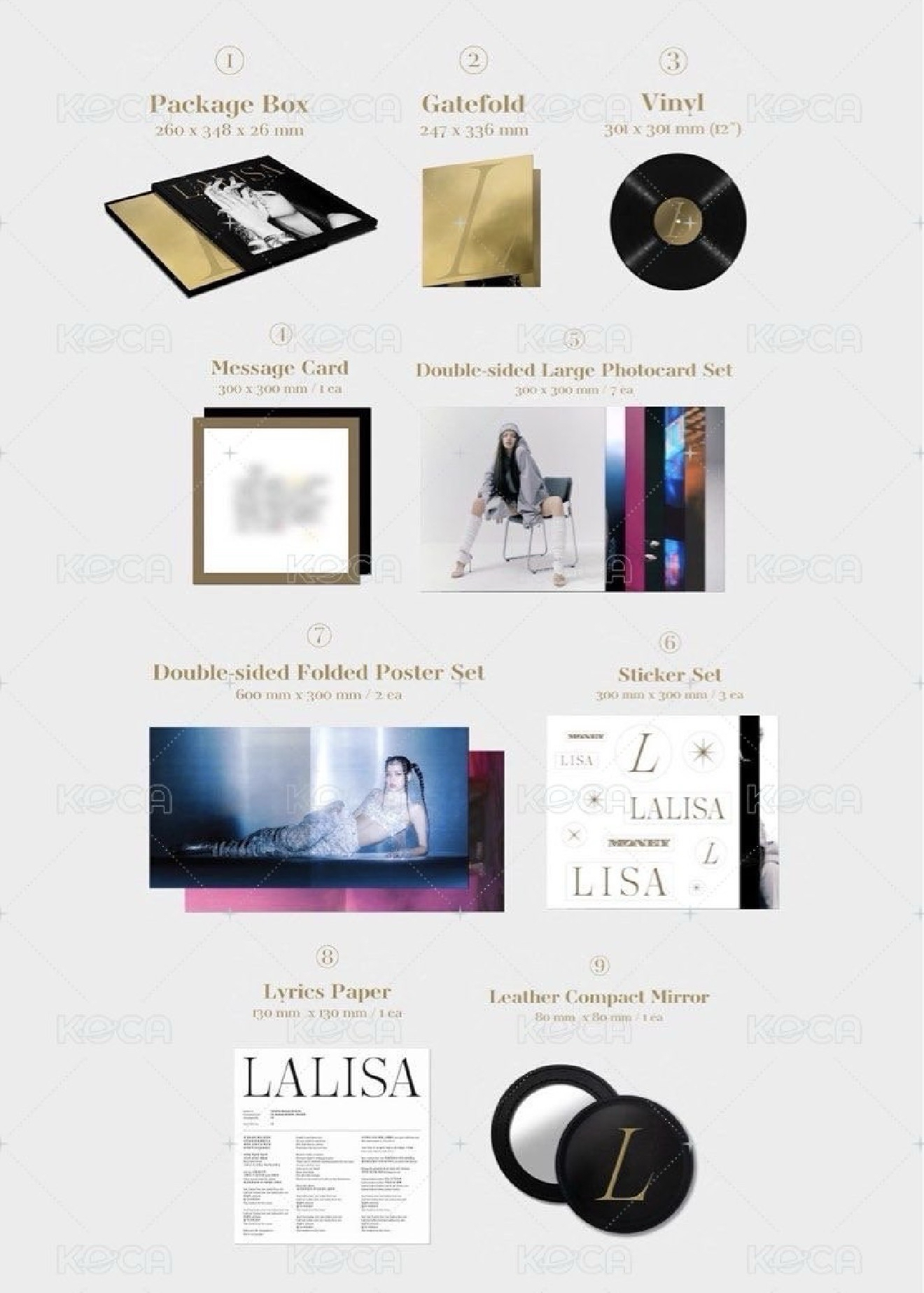 LALISA 黑膠唱片 