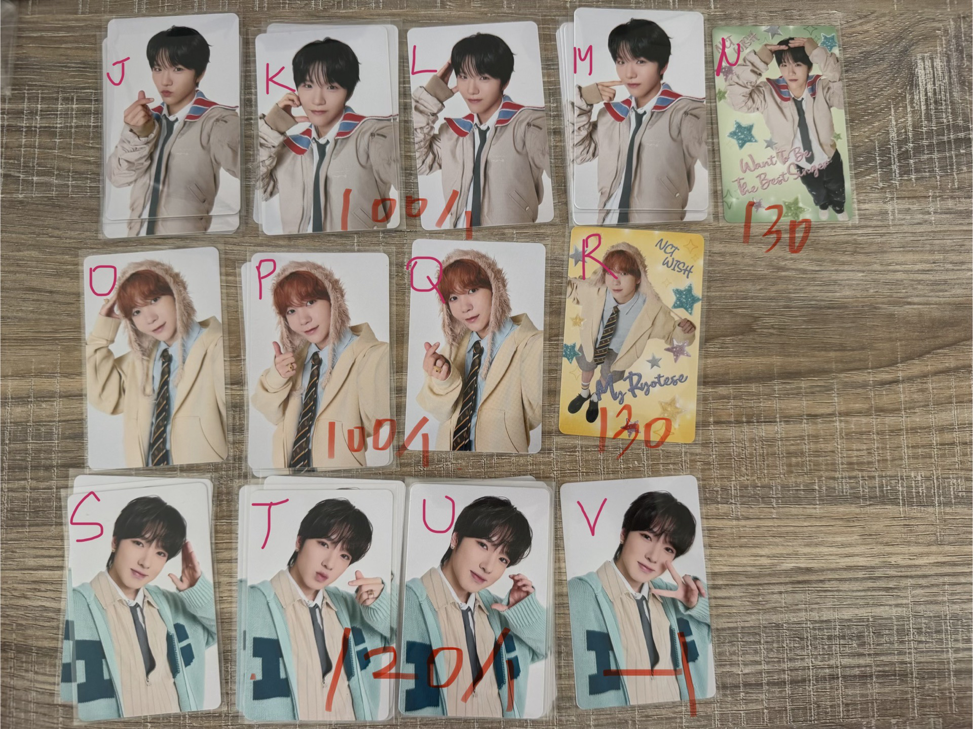 nct wish日巡卡