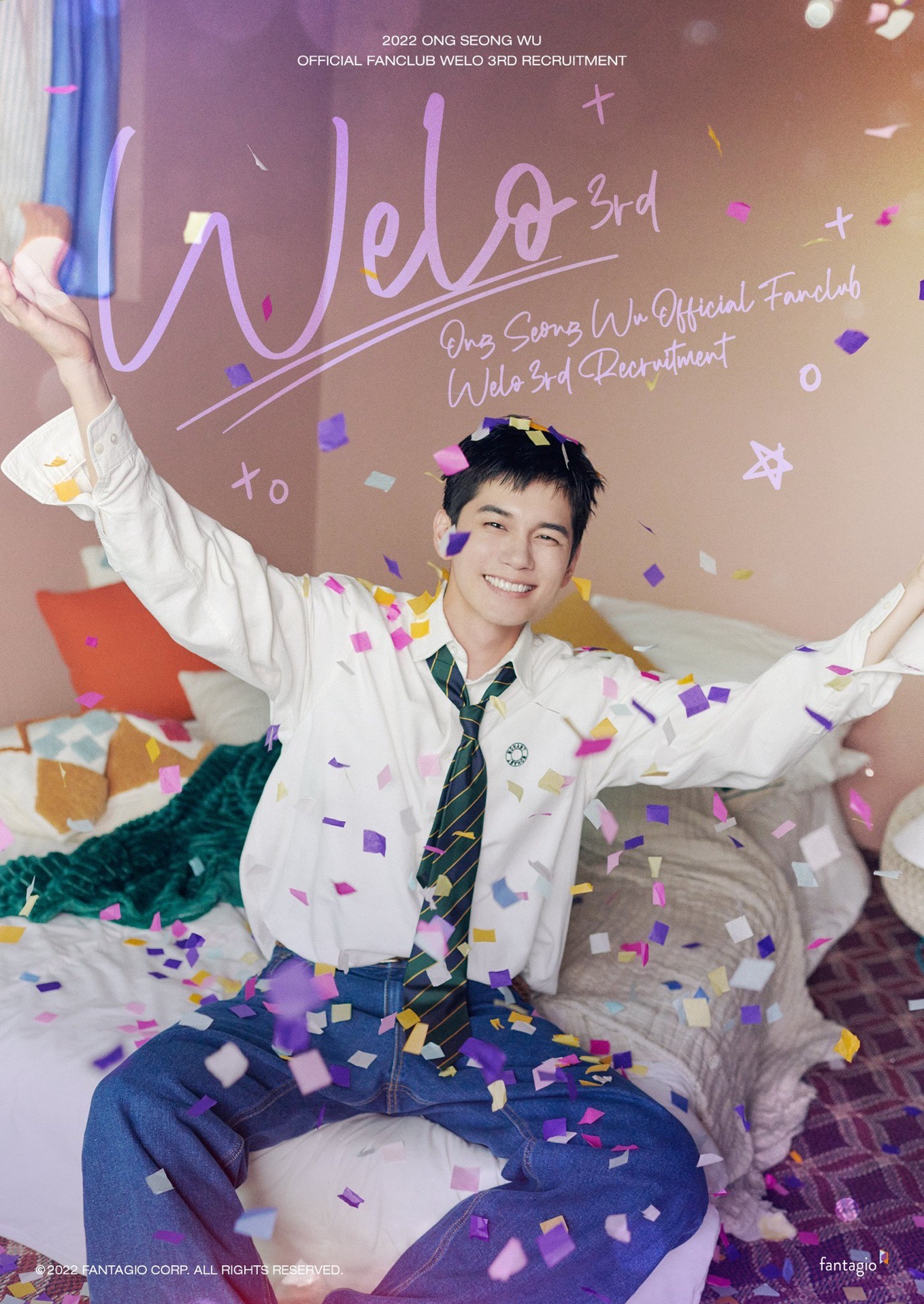 ONG SEONG WU 3RD OFFICIAL FANCLUB KIT WELO 