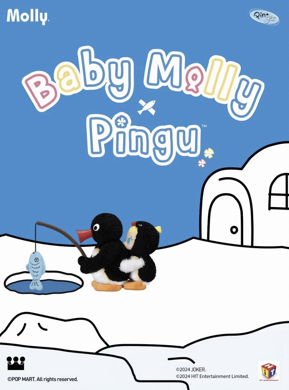 Baby Molly × Pingu 快樂垂釣系列