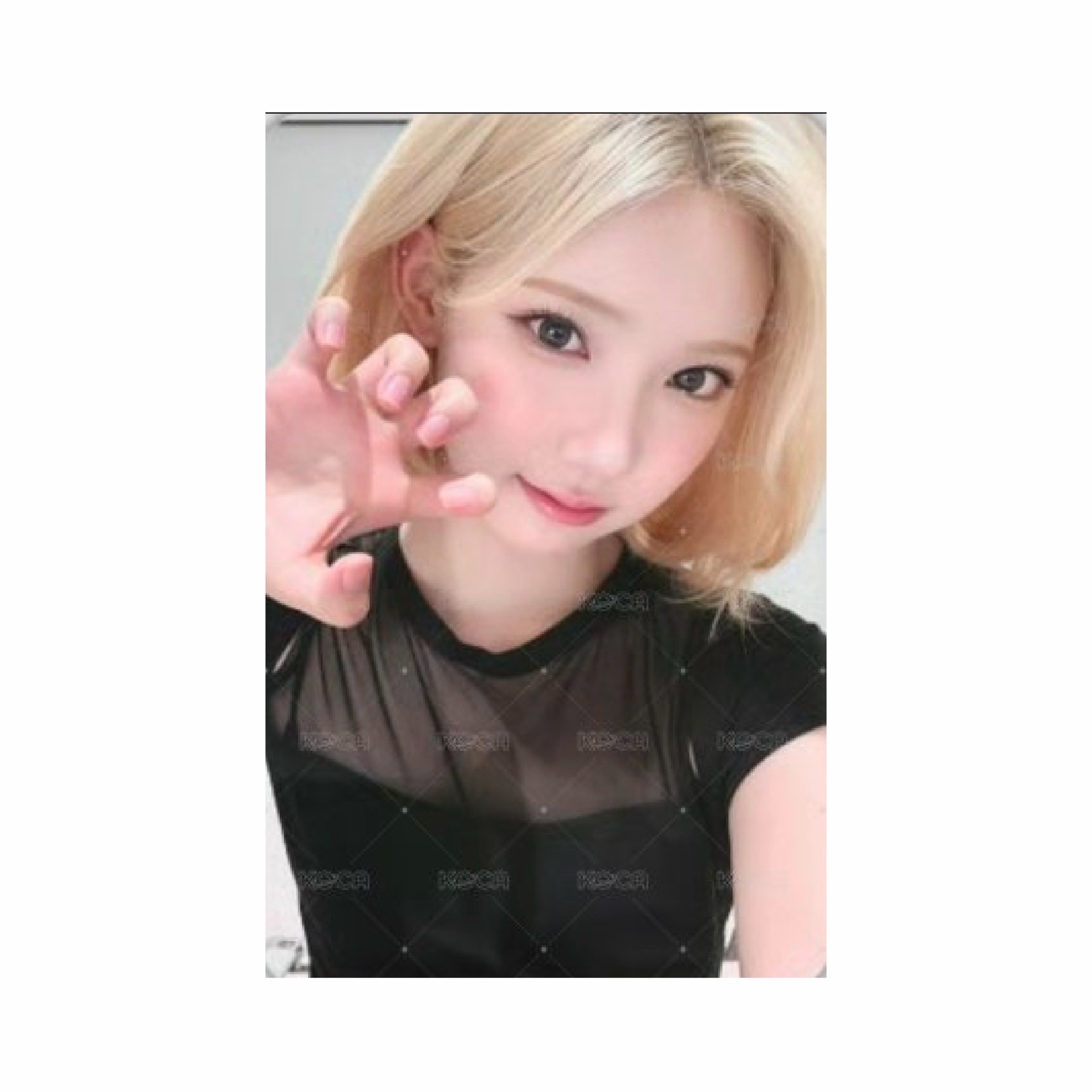 Hearts2hearts Jiwoo am 1.0 簽售卡