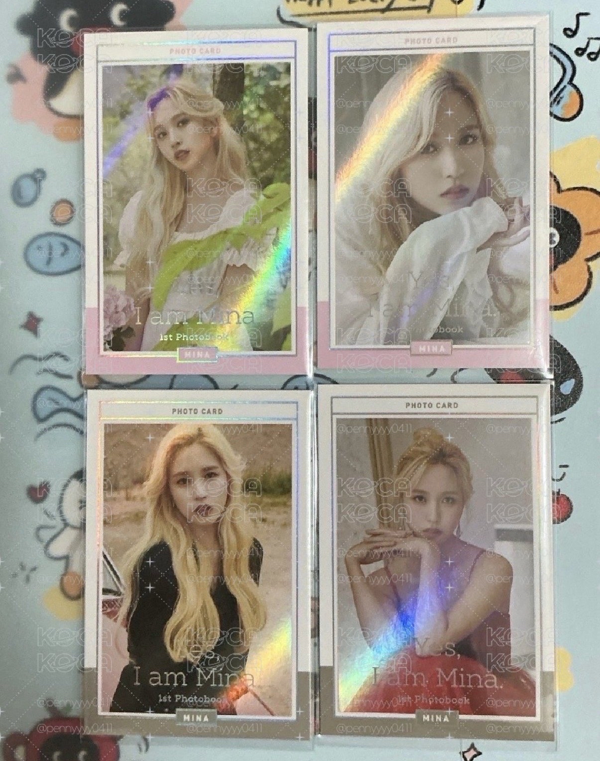 Mina Yes I am 周邊卡 
