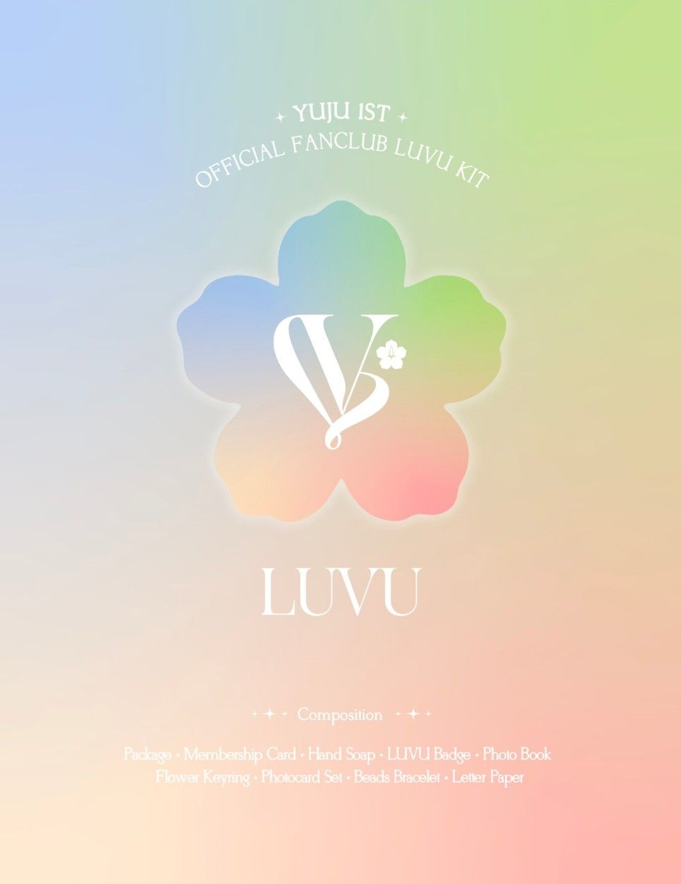 YUJU 1st Official Fanclub kit 