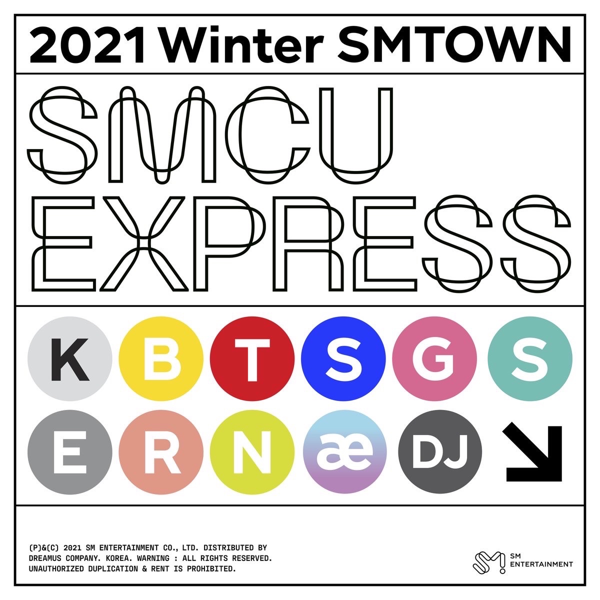 2021 Winter SMTOWN SMCU EXPRESS