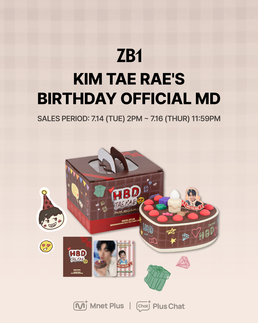 KIM TAE RAE‘S BIRTHDAY OFFICIAL MD