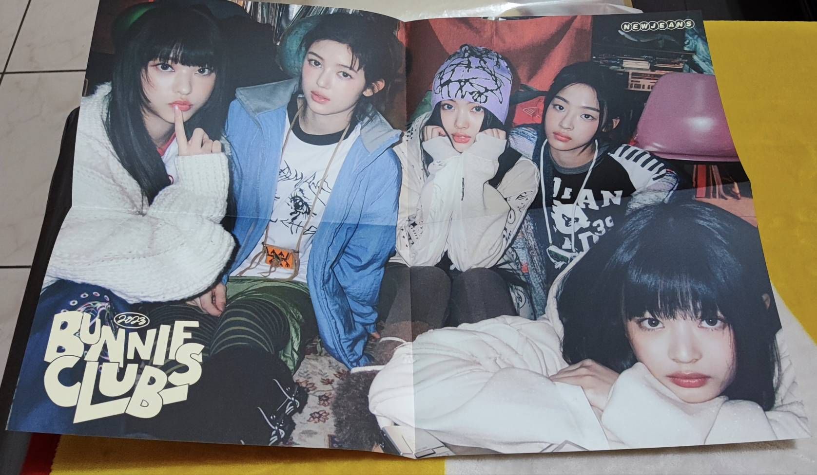【有含小卡】NewJeans 會員禮 一期 兔頭豪華版 BUNNIES CLUB 2023 (內容物完整無缺件)