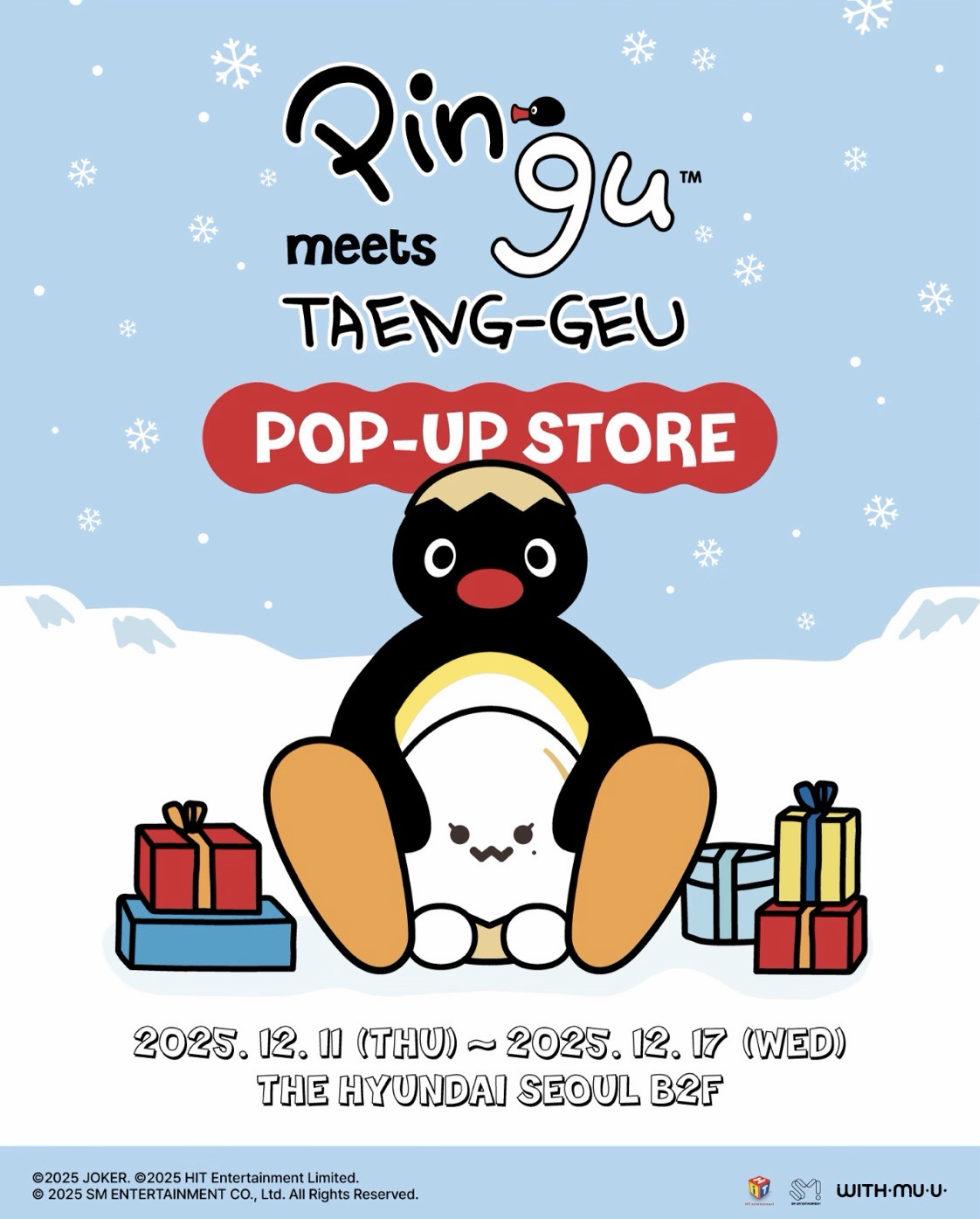 Pingu meets TAENG-GEU POP UP STORE